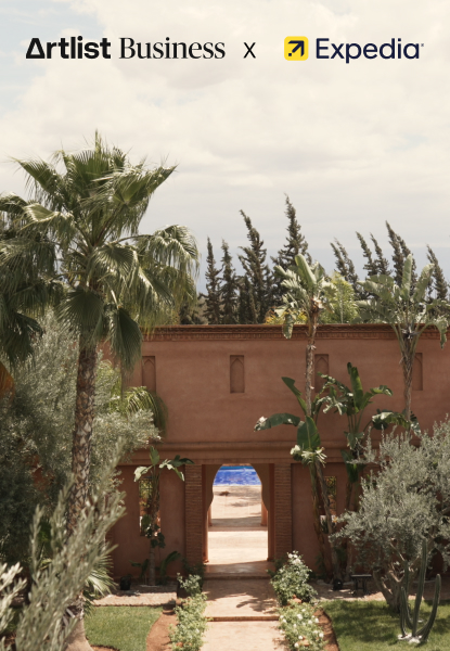 How Expedia elevates its brand and inspires its audience with Artlist